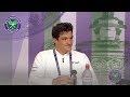 Gustavo Fernandez Winner's Press Conference Wimbledon 2019