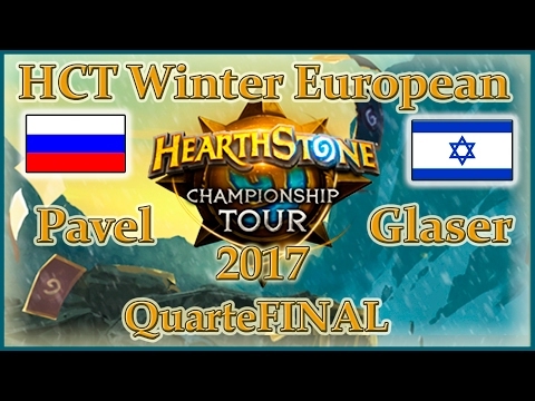 Pavel vs Glaser : Winter European Playoff Hearthstone 2017