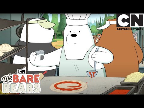 The Best Pizza in Town! | We Bare Bears | Cartoon Network