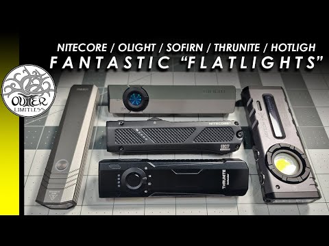 Flat Light Showdown — Nitecore EDC17 vs Olight Ark Pro vs ThruNite Defender in Detail Sofirn Hotligh