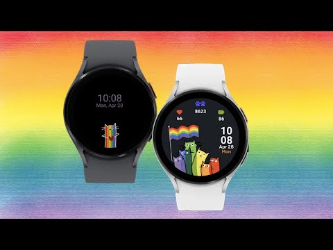 Pride Cats Animated Watch Face