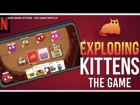 Netflix to create 'Exploding Kittens' mobile game, animated series - YouTube