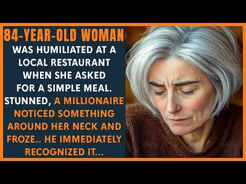 84-Year-Old Woman Was HUMILIATED at a Restaurant When She Asked For A Simple Meal. The Millionaire..