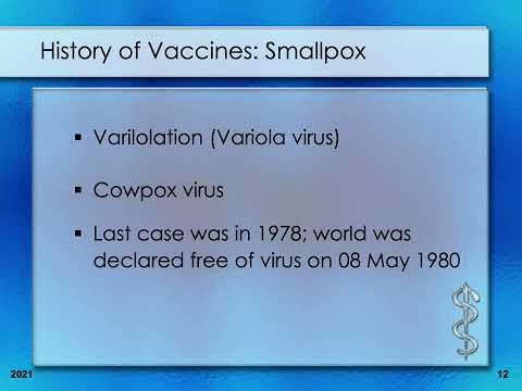 Molecule to Market:  Module 3 Vaccines