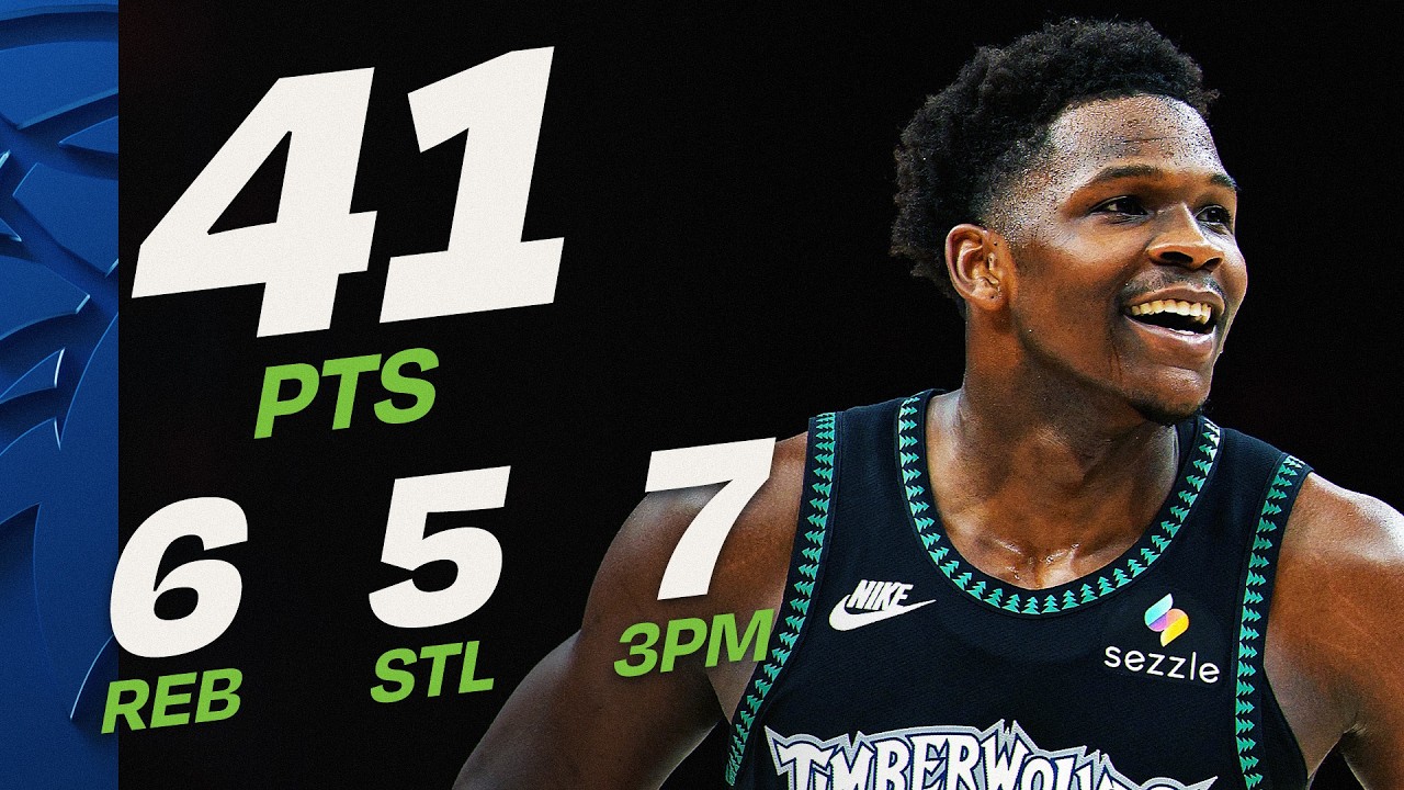 Anthony Edwards GOES OFF For 41 PTS & 7 3PM in Dominant Win | March 3, 2026