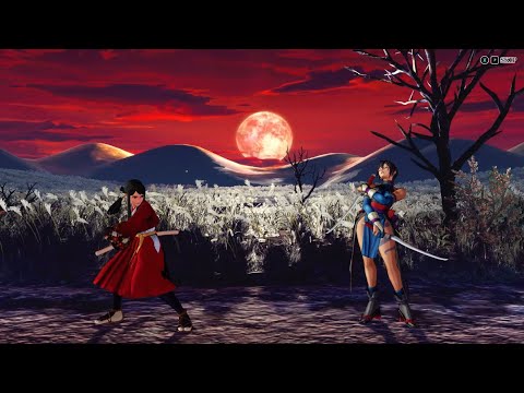 Samurai Shodown - Hibiki VS Shiki