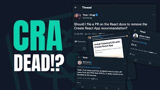 Is Create-React-App Dead!?