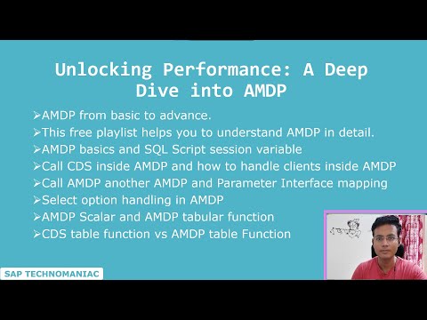 AMDP ( ABAP Managed Database Procedure ) Part - 1