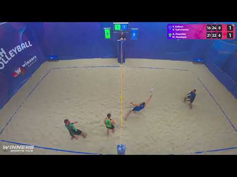12:50 V. Kelbas / V. Tyshchenko - A. Pasazhin / M. Horobets 12.08.2022 | Winners Beach Volleyball