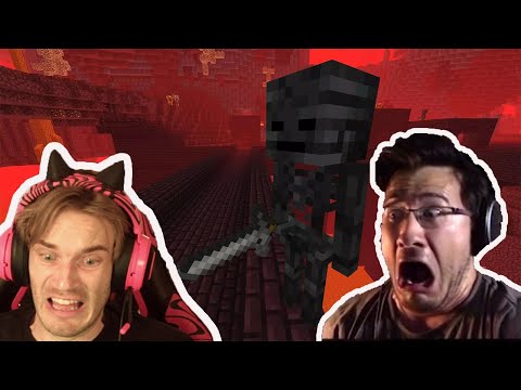 No Pickles - Gamers Reaction to First Seeing a Wither Skeleton Mob in Minecraft