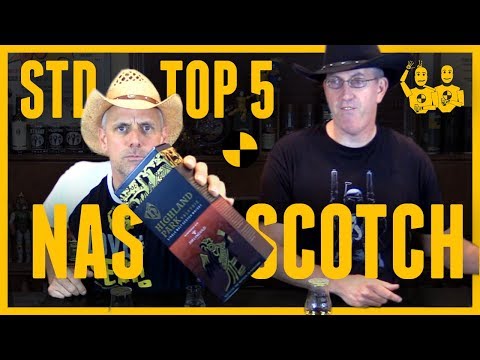 STD TOP 5 NAS SCOTCH (non age statement) Unedited...#380