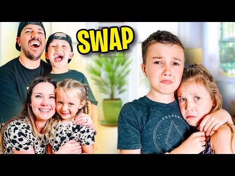 We TRADED our KIDS for NEW ones!!👦👧🔄👦👧