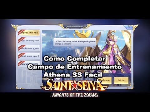 How to Complete Athena SS Training Camp Saint Seiya Awakening Kotz