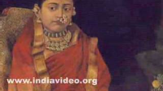 Portrait of Princess Tarabai by Raja Ravi Varma 