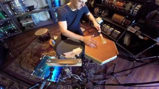 Index Drums Piccolo Snare and HardHat Demo with Steve Goold