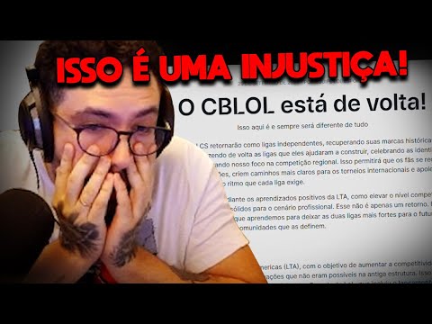 A PIOR DECISÃO DA RIOT É SEMPRE A PRÓXIMA! YETZ REAGINDO À VOLTA DO CBLOL