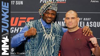 UFC on ESPN 1 media day face offs