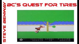 BC's Quest For Tires on Colecovision. Gameplay & Commentary