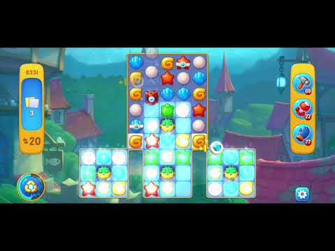 Fishdom 8331 Level - NO 💣🧨💥 - Blowfish 🐡