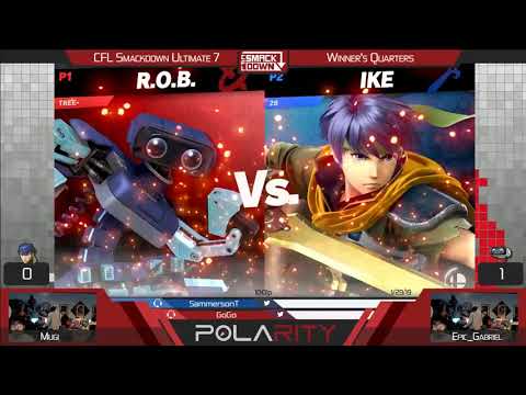CFL Smackdown Ultimate 212 - Mugi (Ike) vs Epic_Gabriel (R.O.B.) - Winners Quarters