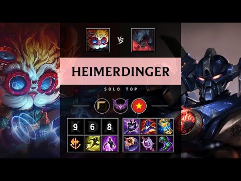 Heimerdinger Top vs Aatrox - VN Master Patch 25.17