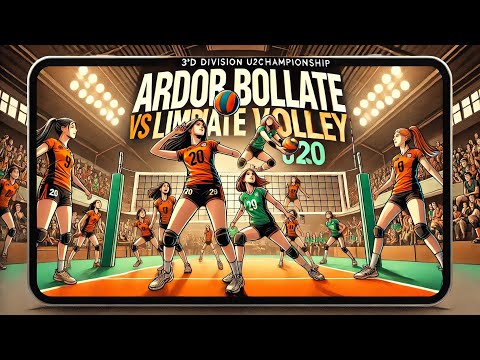 CAMPIONATO 3° DIV U20 - 2024/25  - 16.03.25 - Ardor Bollate vs Ro.Va. Limbiate Volley - 3 - 0