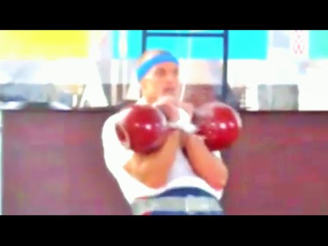 Anton Anasenko - 242.5 points in kettlebell sport biathlon (Estonia, 2009)