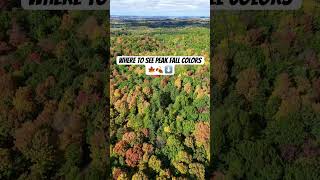 🍁🍂 Best spots to see peak fall colors 😍😍 | Wisconsin 🧡❤️💛