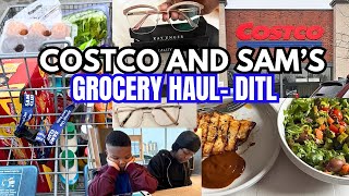 DITL - SAM'S & COSTCO GROCERY HAUL - FIRST TIME GETTING GLASSES AT COSTCO - MOVIES -  SPRING BREAK