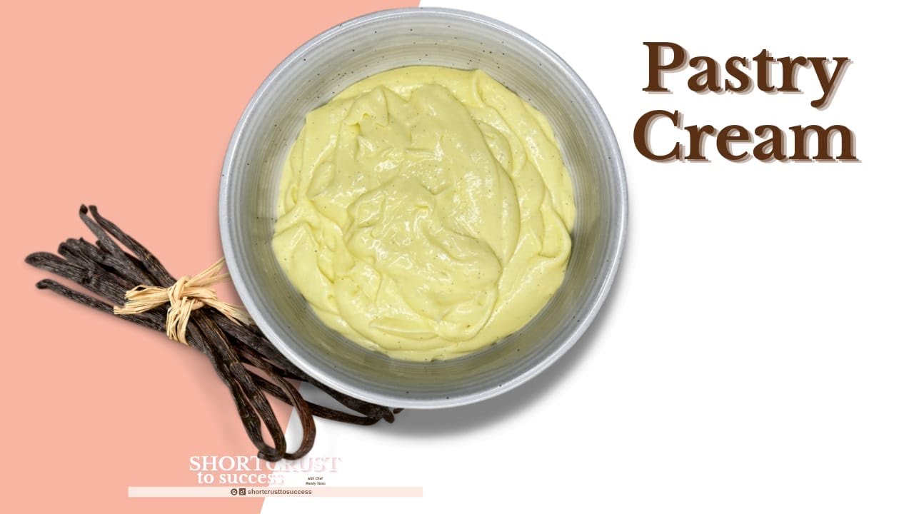 PASTRY CREAM GLUTEN FREE + NO GELATIN Recipe | Tips to have the perfect stable pastry cream