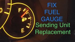 Fuel Sending Unit Replacement: Fix Gas Gauge G35 Infiniti Nissan