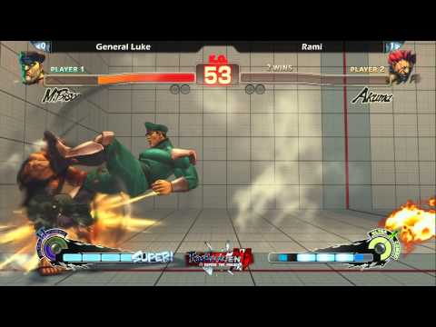 Toryuken 3 Day 1 - SSF4AE2012 - General Luke vs Rami