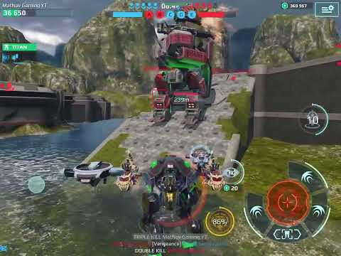 [War Robots] Scorpion Havoc Scatter - Still viable? The perfect assassin!