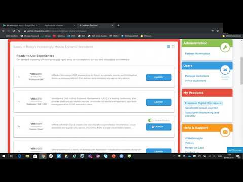 Overview of the VMware Test Drive Portal