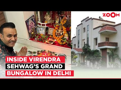 INSIDE Virender Sehwag's ROYAL bungalow in Delhi: Home decor, net worth & interiors REVEALED!