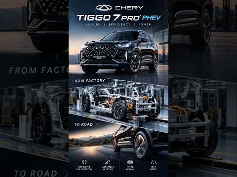 Thumbnail for 🚗 Chery Tiggo 7 Pro PHEV Factory Build 🔥 | Skeleton to Final Reveal & Test Drive. #carassembly#vigo by Plug-in hybrid