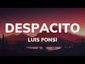 Luis Fonsi - Despacito (Letra/Lyrics) ft. Daddy Yankee