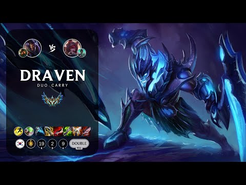 Draven ADC vs Xayah - KR Challenger Patch 13.4