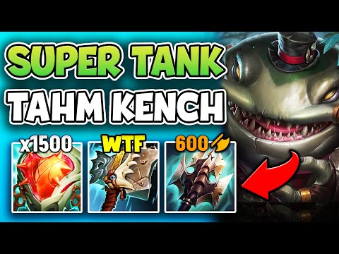 THIS TAHM KENCH BUILD IS THE MOST BROKEN THING YOU'LL EVER SEE