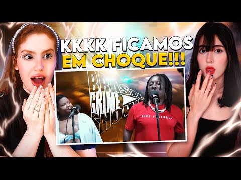 REACT | MC GORILA & MC CAROL DE NITEROI - Brasil Grime Show | CR Reacts