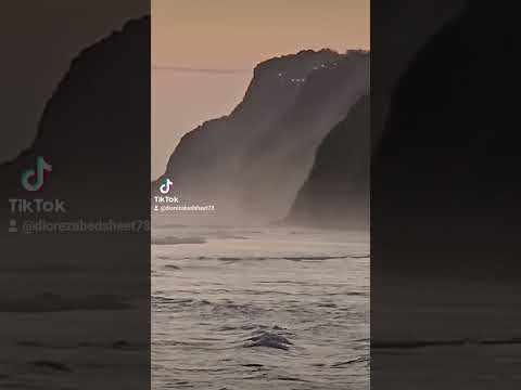 Sun Set di melasti Beach