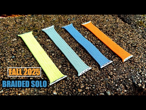 NEW Fall 2025 Braided Solo Loops for Apple Watch ULTRA 3 / Series 11 / SE 3 (ALL COLORS) FULL REVIEW