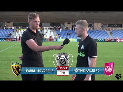 24. voor 2017: Pärnu JK Vaprus - Nõmme Kalju FC 1:6 (0:2) Mööli intervjuu