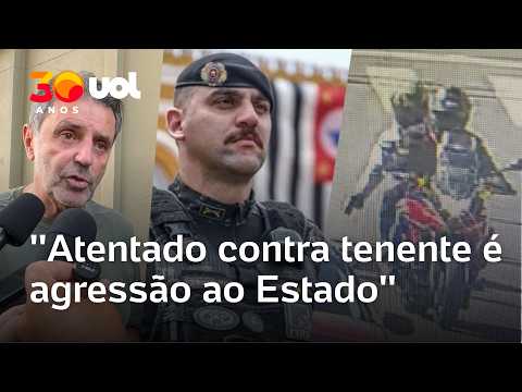 Tenente da Rota baleado em SP: Justiça decreta prisão temporária para 2 suspeitos de ataque