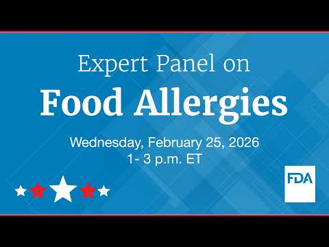 FDA Expert Panel on Food Allergies