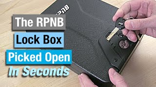 RPNB Lock Box: Picked Open In Seconds