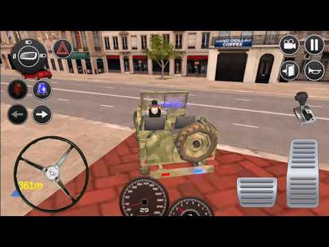 American Police Driving Jeep Simulator (by 1st Games) Gameplay Android [FHD]