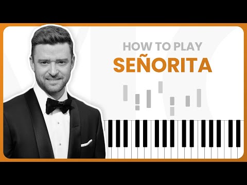 Senorita - Justin Timberlake piano tutorial