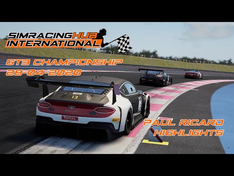 SRHI TV - ACC  GT3 2020 - Paul Ricard Highlights