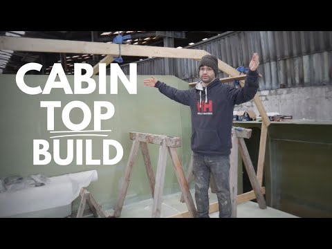 How I’m Building a 40 ft Catamaran Cabin Top From Scratch — Step-By-Step (Part 1)